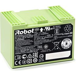 iRobot Originele onderdelen - Roomba lithium-ion batterij - compatibel met de serie Roomba e/i - groen, 1800 mAh Litio