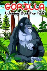 GORILLA COLOURING BOOK