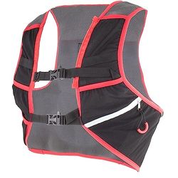 Joluvi Unisex Ultralight Pro Vest Väska Jacka, Röd/Svart, En storlek, Röd/Svart, one size