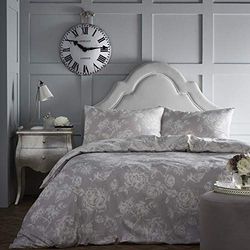 Dreams & Drapes Beddengoedset 52% polyester, 48% katoen, grijs, eenpersoonsbed