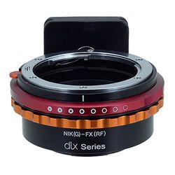 Fotodiox Pro DLX Adaptor de Lente - Nikon G (AI, AI-s, AF-D, etc) Lente para Fujifilm X Mirrorless Sysetema de Montura para Camera (X-Pro1, X-E1, X-M1, X-A1, X-E2, X-T1)