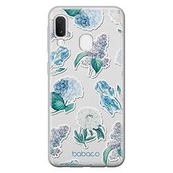 ERT GROUP etui na telefon Samsung A20e, case oryginalny i oficjalnie licencjonowany przez Babaco, wzór Flowers 029, optymalnie dopasowane, plecki z TPU częściowo przeźroczyste