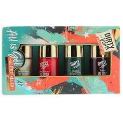 DIRTY WORKS ALL IS GEL SET 4PC (4 X NAIL POLISH)