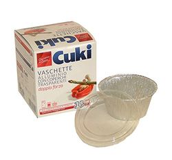 gnp Set 24 Contenitore Alluminio per Muffin-BUDINo CUKY T21 Contenitori per la Cucina