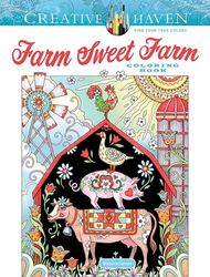 Creative Haven Farm Sweet Farm Coloring Book