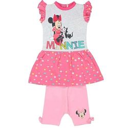 Disney Baby-meisje tweedelige set, Rosé, 3 Maanden