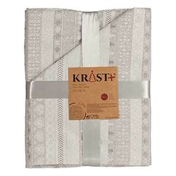 Krist+ Greece Silver Tablecloth (180 x 140 cm)