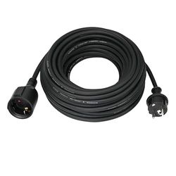 Prolunga nera di 5 metri, con una sezione di 3 x 1,5 mm. Ideale per varie applicazioni elettriche. Modello 0100048