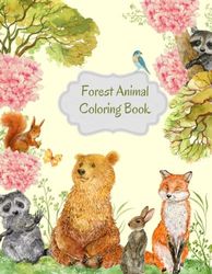 Forest Animal Coloring Book