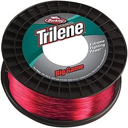 Berkley Trilene® Big Game™, Fishing Line, Monofilament, Allround Fishing,Unisex, Red, 0.33mm | 8.5kg | 18lb | 1000m