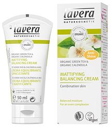 lavera Mattifying Balancing Cream ∙ Balanced Moisture ∙ Anti-Shine ∙ Green Tea & Calendula ∙ Vegan ✔ Organic Skin Care ✔ Natural & Innovative Cosmetics ✔ 50ml