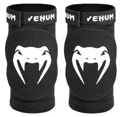 Venum EU-VENUM-0482-Black-N-S Protectores de Codo, Adultos Unisex, Negro, S