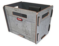 KLICKfix Fiets tas wielbox 1 stuur beton, 0324B