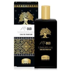 Helan, M Oud - Profumo Uomo con Fragranza Fresca Agrumata, Eau de Parfum Uomo Elegante e Misterioso con Oud Aromatico e Note di Tabacco - Profumi Uomo Ideale come Regalo Uomo, 100 ml - Made in Italy