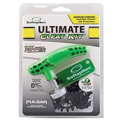 SOFTSPIKES Pulsar (Fast Twist Estacas de golfe, o mais recente em, preto/branco, (FTS 3.0)