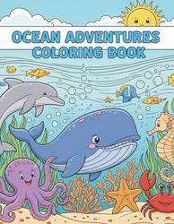 Ocean Adventures: coloring book