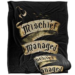 HARRY POTTER Silky Touch Super Soft Throw Blanket 152 x 127 cm