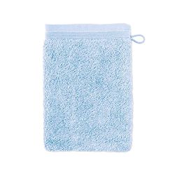 Möve Superwuschel - Manopla de baño (20 x 15 cm, 100% algodón), Color Azul