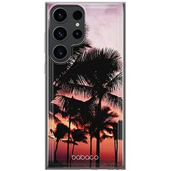 Babaco ERT GROUP mobile phone case for Samsung S23 ULTRA original and officially Licensed pattern Nature 001 optimally adapted to the shape of the mobile phone, case made of TPU