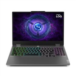 Lenovo LOQ 15IAX9-15,6'' FHD 144Hz laptop do gier (Intel Core i5-12450HX, 16GB RAM, 512 GB SSD, NVIDIA GeForce RTX 4050-6GB, Windows 11 Home) Francuska klawiatura AZERTY - Księżycowa szara