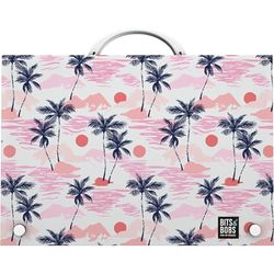 Grafoplás | School Briefcase with Handle and Clasp Closure | Polypropylene | Folio Size | 24.5 x 34.5 x 4 cm | Bits & Bobs Pop Up Design Collection | Sunset | Perfect for Your Extra Schoolers