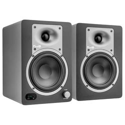 Fluid Audio C50BT Studio Monitor Active Speaker Pair (Studio Speakers with Neutral Sound Balance, Monitor Speakers with 5 Inch Drivers and BT Connectivity)