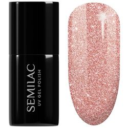 Semilac Vernis semi-permanent UV 458 Sparkling Rose 7ml Collection Flash