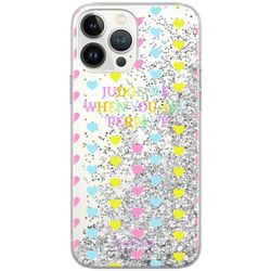 ERT GROUP mobiltelefonfodral för Apple Iphone XS Max originalt och officiellt licensierat Babaco mönster Judge me 001 Vit optimalt anpassad till formen på mobiltelefonen, med glitter overflow-effekt