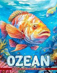 Ozean Malbuch: Unterwasser-Wunder Malvorlagen Geschenke Für Farbe Und Wass Erforscher