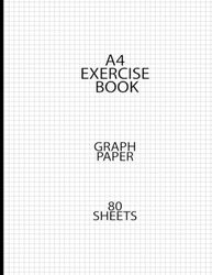 A4 EXERCISE BOOK: GRAPH PAPER