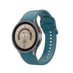 System-S Cinturino 20mm in silicone per Samsung Galaxy Watch 5 4 Smartwatch blu, azzurro, Eine Grösse