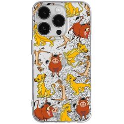 ERT GROUP Coque de téléphone Portable pour Apple Iphone 14 Pro Max Original et sous Licence Officielle Disney Motif Simba & Friends 010, avec Effet de débordement de Paillettes