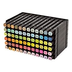 Spectrum Noir SPECN-6 Bandejas de bolígrafos universales Paquete de 6-Negro, 5.81x3.5x9.88 Inches