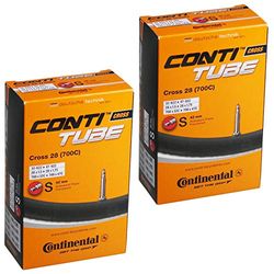 Continental Cross 28 700 x 32-42c fiets binnenbanden - Presta 42mm ventiel (paar)