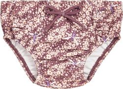 Playshoes UV-skydd badblöja, Lila blommor, 74-80