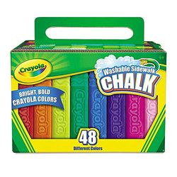 CRAYOLA 51-2048 48 Maxi Tizas de Suelo Lavables