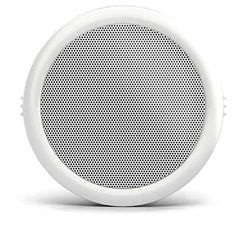 Audibax LA06 - Altavoz de Techo Empotrable - Altavoz de 25 W - Altavoz de Techo de 5 Pulgadas - Rejilla de Metal - Altavoz Pasivo de 1 Vía - Ideal para Sala de Estar, Baño o Cocina