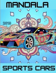 Mandala Sports Car Coloring Book