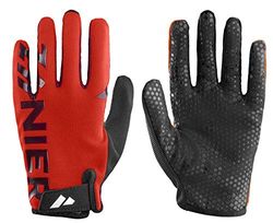 Zanier Unisex – Adult 85020-6620-10 Gloves, Red, Black, 10