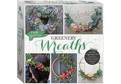 Hinkler Books Create Your Own Greenery Wreath Kit Box Set (Create Your Own Craft Kit)
