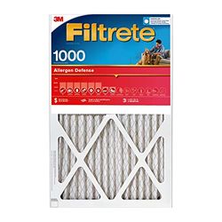 Filtrete Filtro de aire de 15 x 20 x 1, MPR 1000, MERV 11, filtros de aire plisados de 1 pulgada, defensa contra alérgenos de 3 meses, 4 filtros