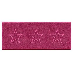 Nicoman Star Shape Embossed Entrance Door Mat Non Slip Dirt Trapper PVC Spaghetti Mat with Rubber Base, Jet Washable Quick Drying Doormat Watertight Indoor or Outdoor - (Runner, Pink, 150 x 60cm)