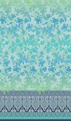Bassetti AGRIGENTO sprei, katoen, blauw, 180x255