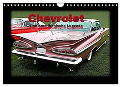 Chevrolet eine amerikanische Legende (Wandkalender 2024 DIN A4 quer), CALVENDO Monatskalender: alte Chevrolets