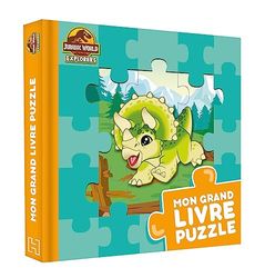 Jurassic World Explorers - Mon grand livre puzzle