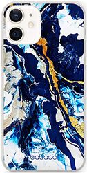 ERT GROUP mobiltelefonfodral för Apple Iphone 12 Mini originalt och officiellt licensierat Babaco mönster Abstract 010 Vit anpassad till formen på mobiltelefonen, fodral tillverkad av TPU-plast