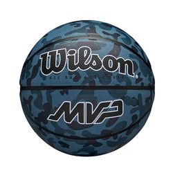 Wilson MVP Camo Basketball Blue 6