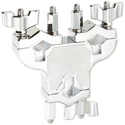 Gibraltar Accessories Rack clip de fixation 3-tiges (1 pièce), diamtrè 1/2 - 1", SC-4429