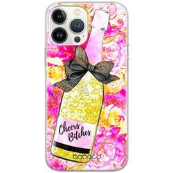 ERT GROUP mobiel telefoonhoesje voor Apple Iphone XS origineel en officieel erkend Babaco patroon Champagne 006 optimaal, met glitter overloopeffect