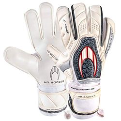 HO Soccer Pro Curved GEN7 keepershandschoenen, uniseks, volwassenen, wit/zwart/zilver, 9
